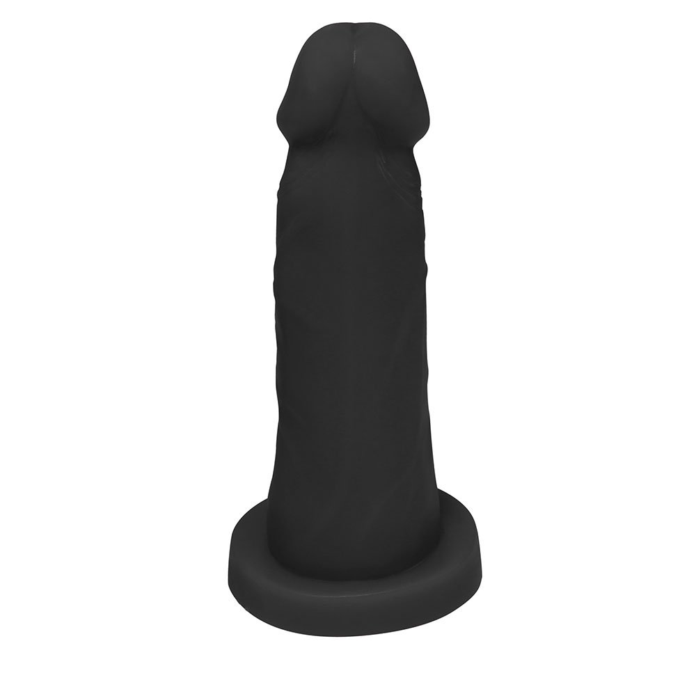 Pênis de Borracha Mimo 13,5 x 4cm Preto | Foto 03