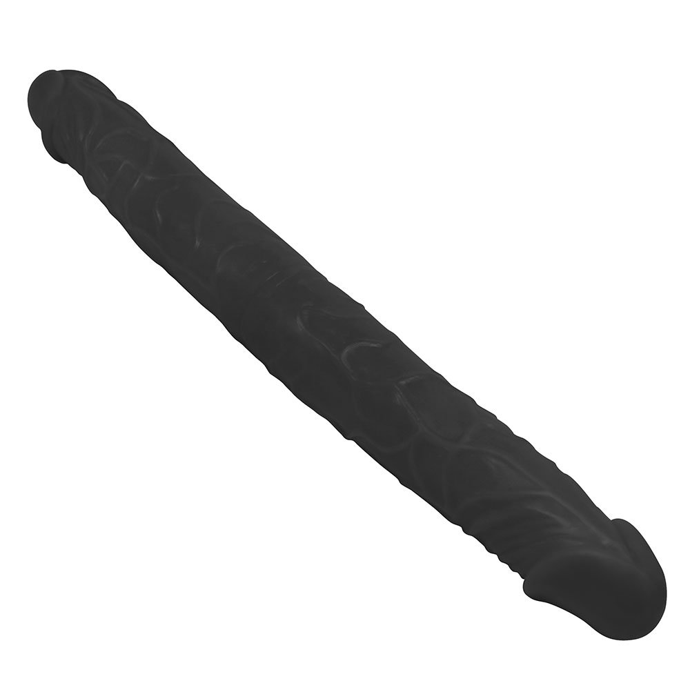 Pênis Duas Pontas Havaiano 34 x 4cm Preto | Foto 02