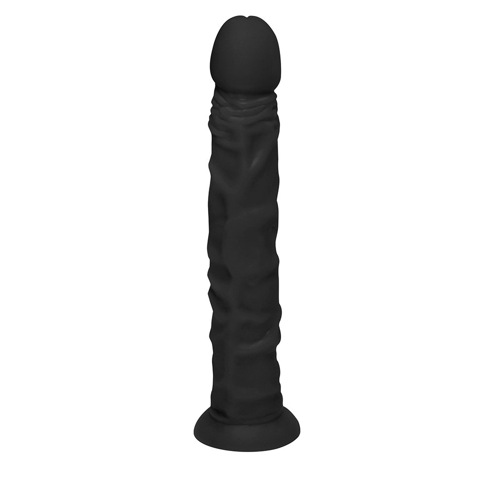 Pênis de Borracha com Base Protheus 24 x 4cm Preto | Foto 01