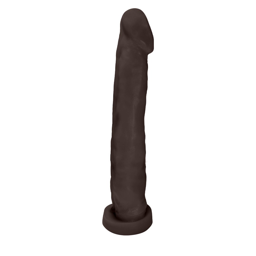Pênis Gigante e Grosso Flexível com Base Enorme 29 x 5,5cm Marrom | Foto 03