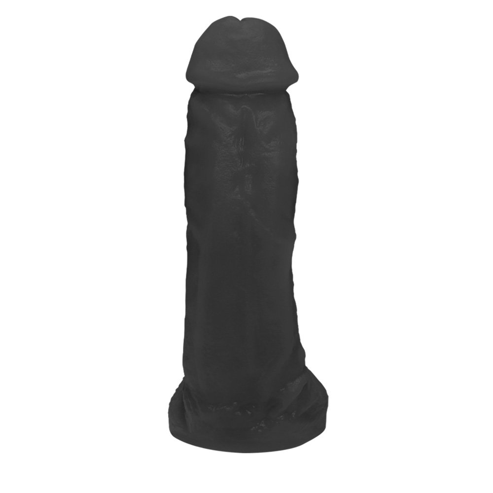 Pênis Realístico Feito em PVC Flexível com Escroto King 19 x 5cm Preto | Foto 04