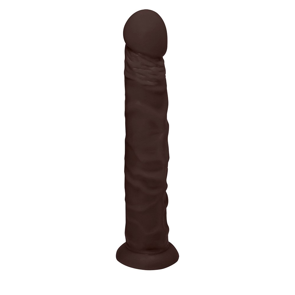 Pênis de Borracha com Base Protheus 24 x 4cm Marrom | Foto 02