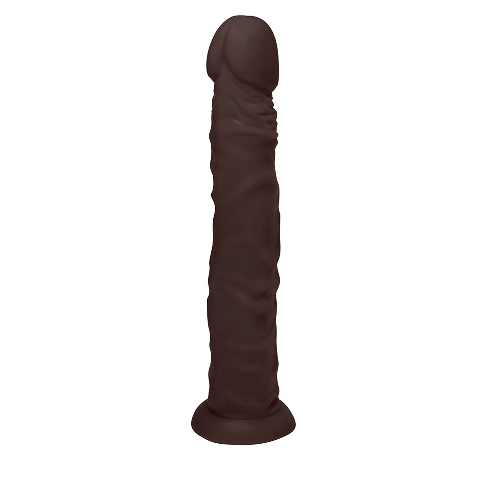 Pênis de Borracha com Base Protheus 24 x 4cm Marrom | Foto 04