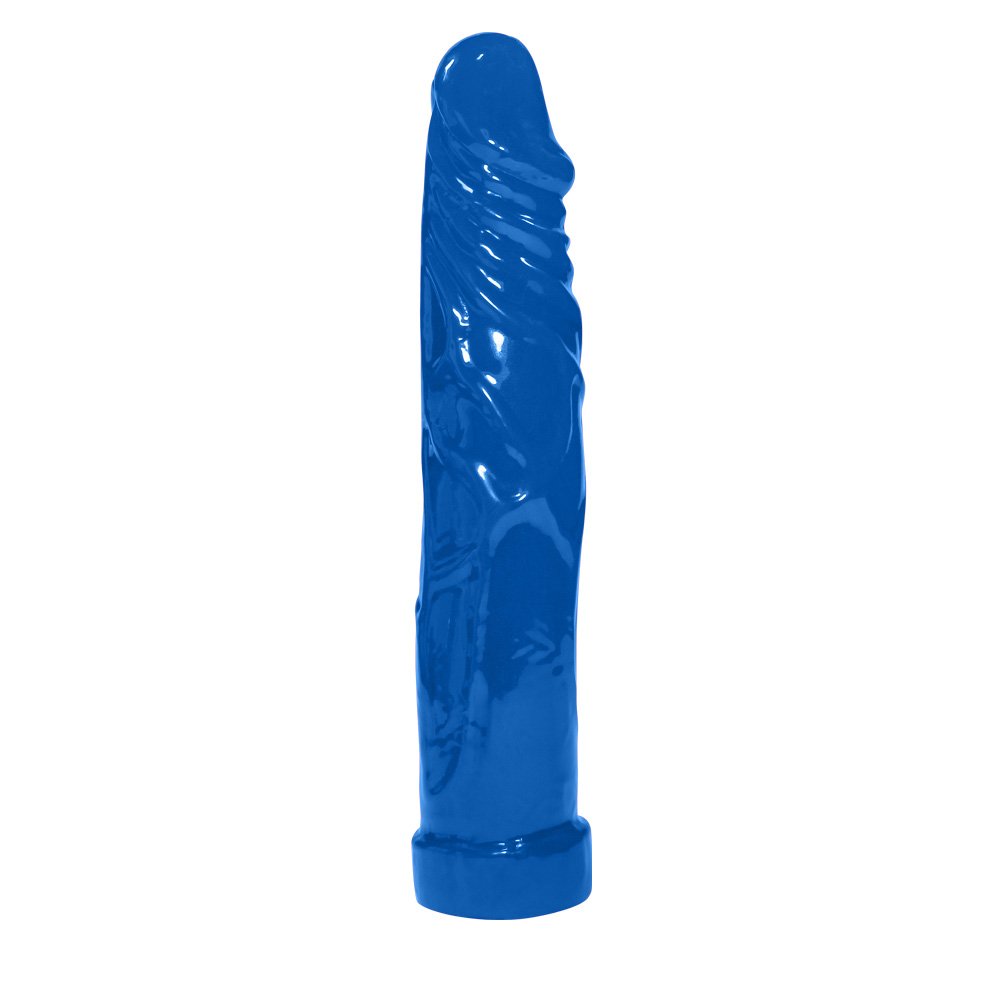 Pênis Realístico Feito em PVC Flexível Tall 17,5 x 3,25cm Azul | Foto 04