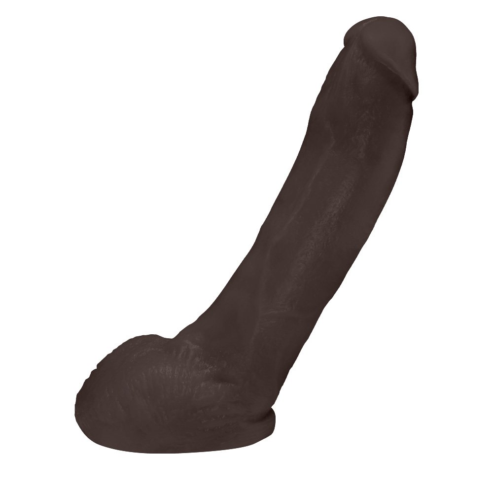 Pênis Realístico Feito em PVC Flexível com Escroto Ron Jeremy 21 x 4,5cm Marrom | Foto 02