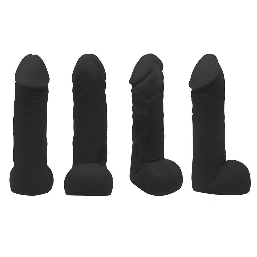 Cinta Peniana Ajustável com Pênis Realístico Hefesto 17 x 4cm Preto | Foto 04