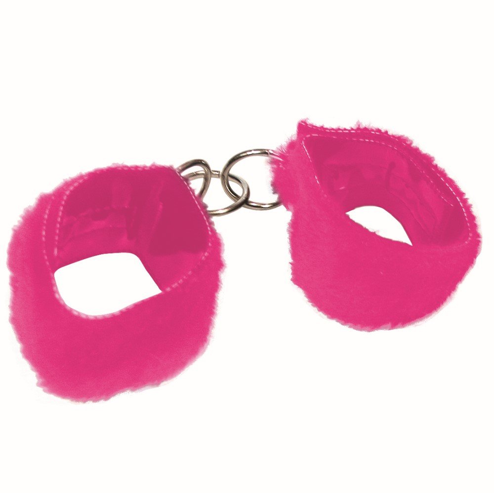 Algema Pelúcia Vinil Velcro Rosa