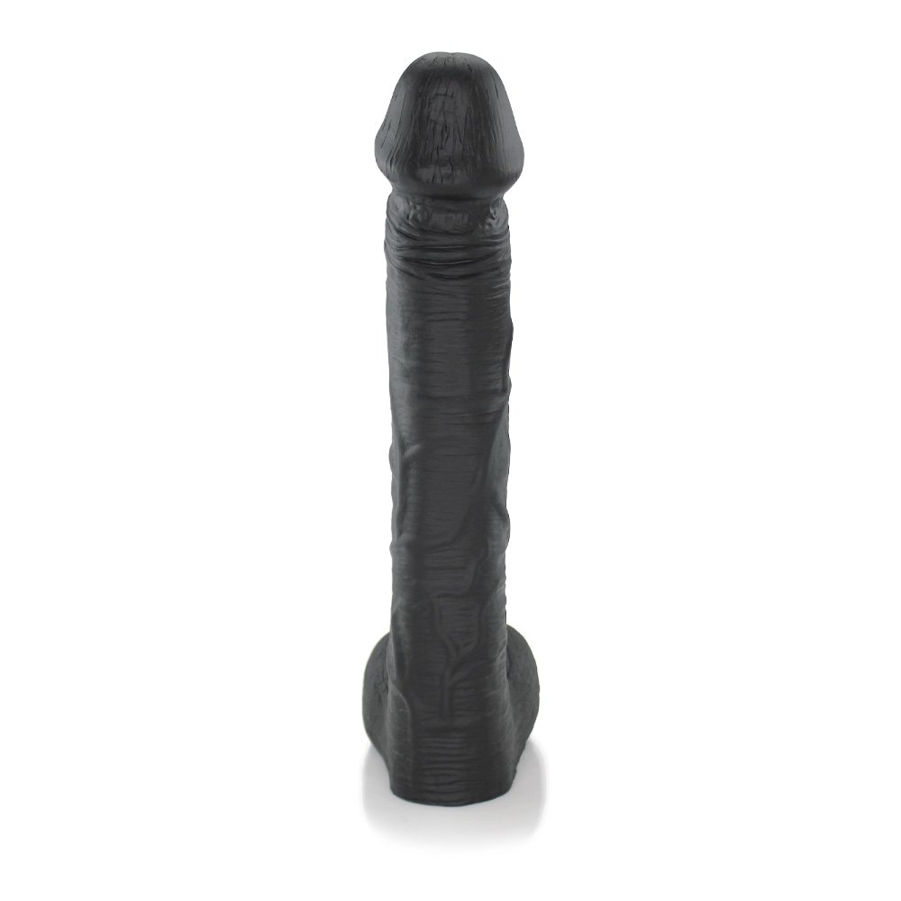 Pênis Realístico em PVC Flexível Cabeção 31 x 6cm Preto | Foto 03