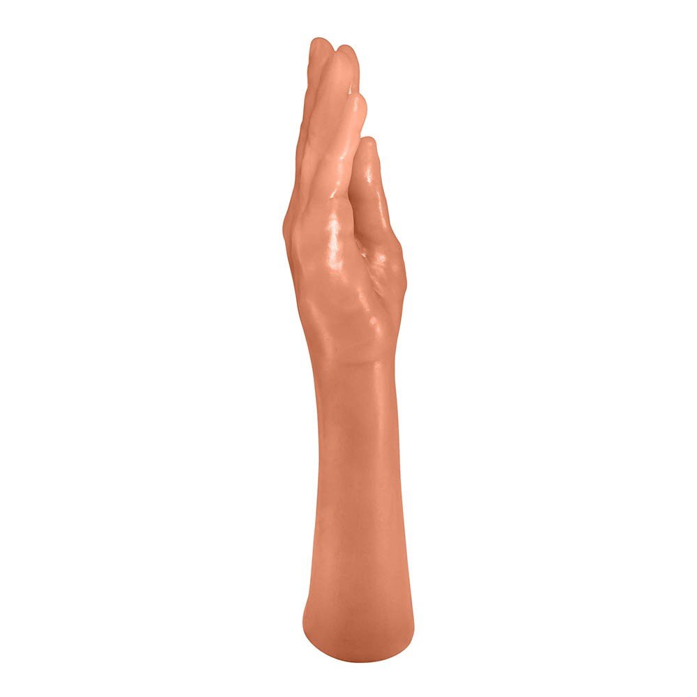 Penetrador para Prática de Fisting Realístico Hand Fist Esticada 29 x 6,2cm Bege | Foto 04
