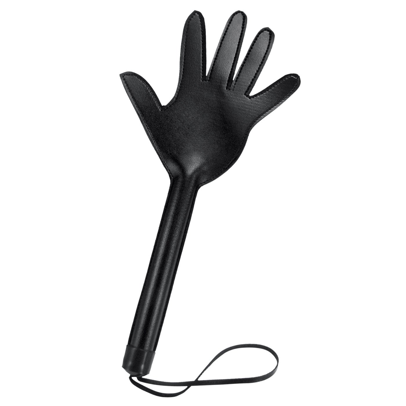Palmatória em Formato de Mão 38cm Preta