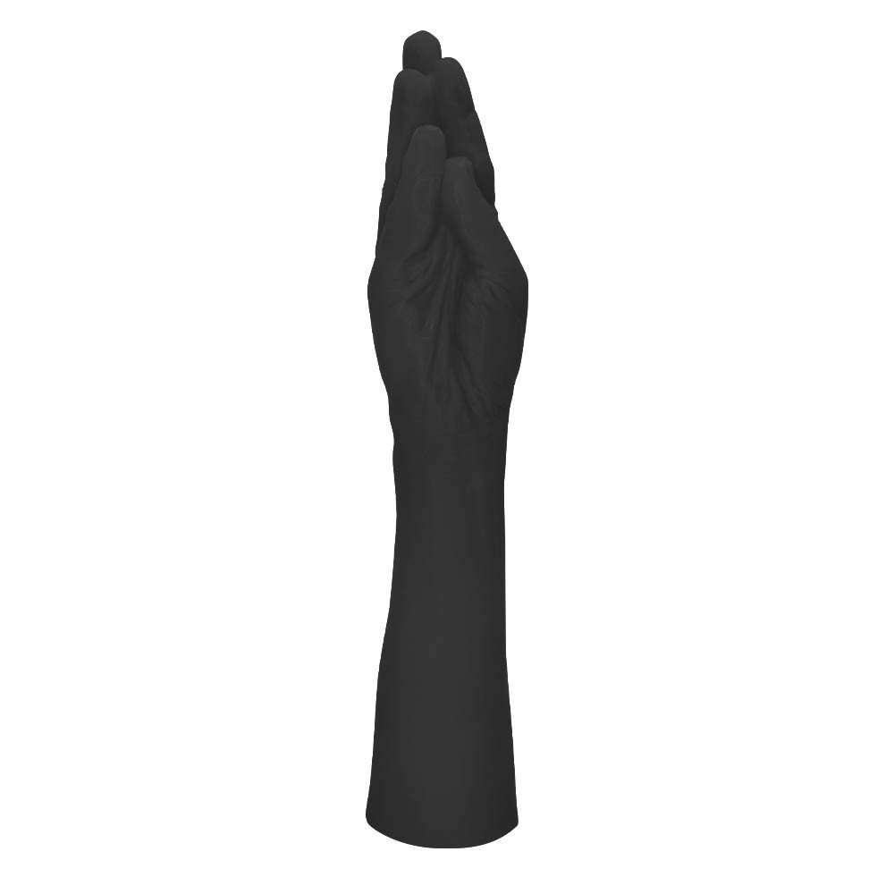 Mão Erótica Realística Hand Finger 37 x 7,2cm Preto | Foto 01