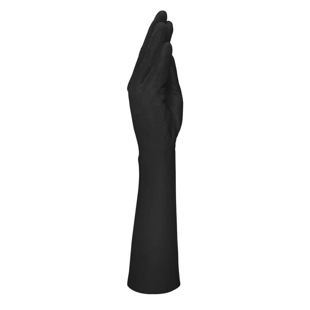 Mão Erótica Realística Hand Finger 37 x 7,2cm Preto | Foto 02