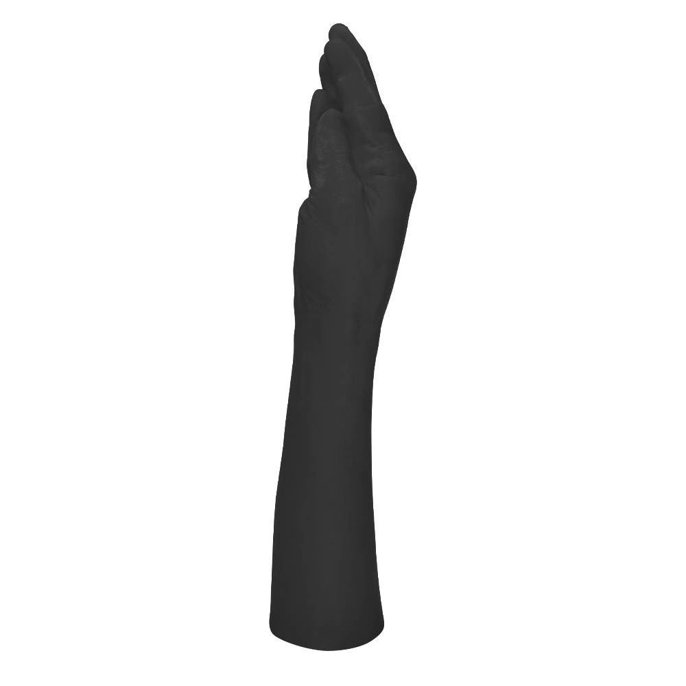 Mão Erótica Realística Hand Finger 37 x 7,2cm Preto | Foto 04