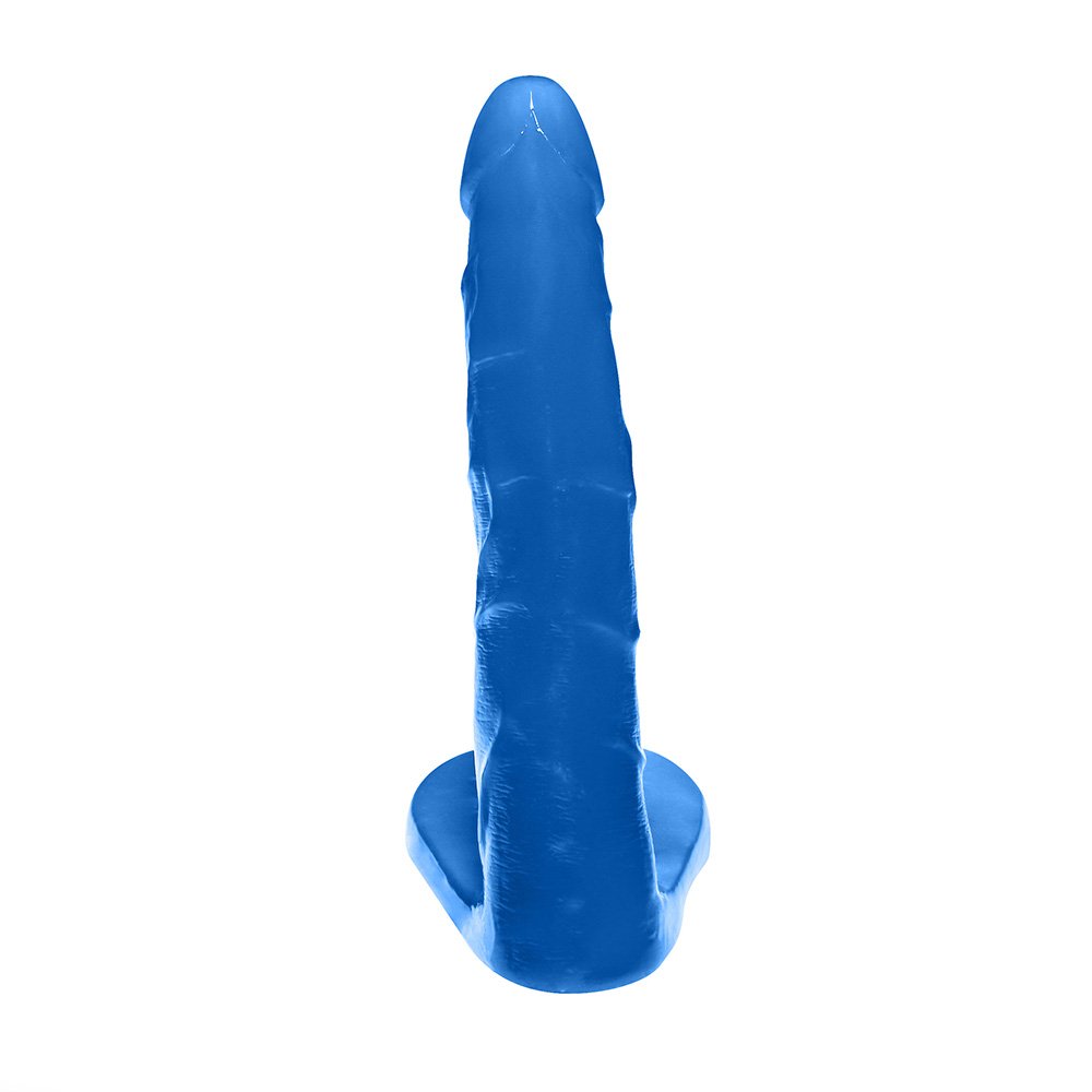 Anel Companheiro Realístico Longo 15 x 3cm Azul Translúcido | Foto 04
