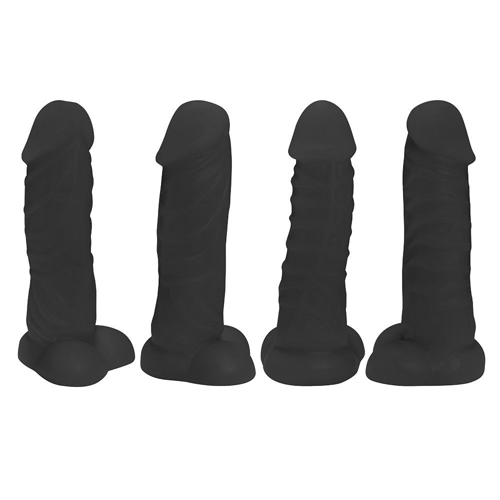 Cinta Peniana Ajustável com Pênis Realístico Fast 16 x 3,5cm Preto | Foto 04