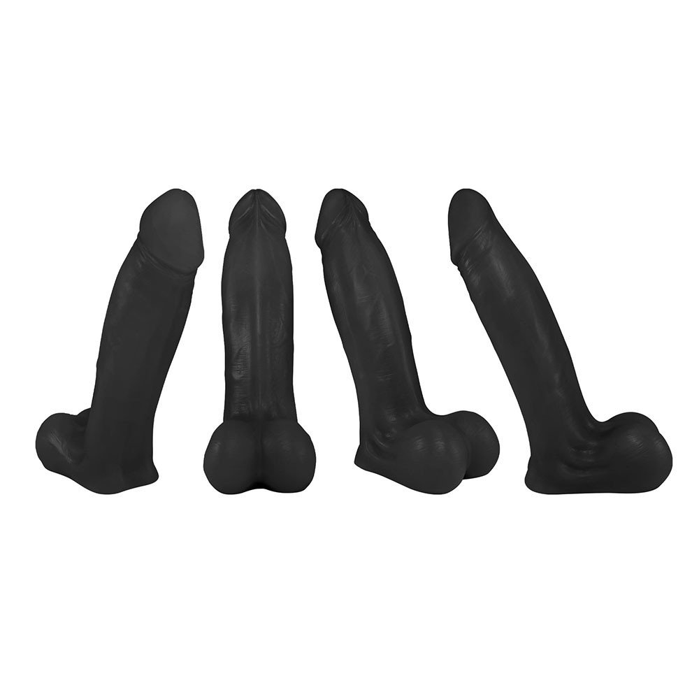 Cinta Peniana Ajustável com Pênis Realístico Lover 18 x 4,5cm Preto | Foto 04