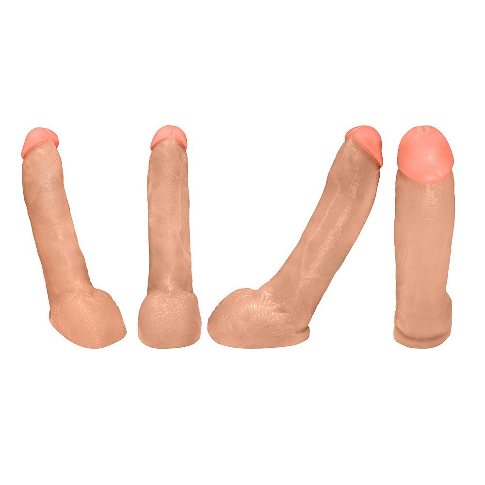 Cinta Peniana Ajustável com Pênis Realístico Ron Jeremy 21 x 4,5cm Bege | Foto 04