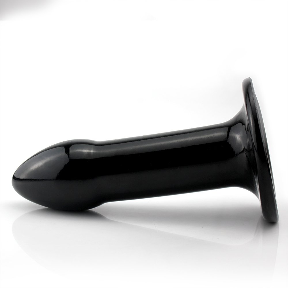 Plug Anal Grande Flexível Thunder 24 x 6,5cm Preto Brilhante | Foto 04