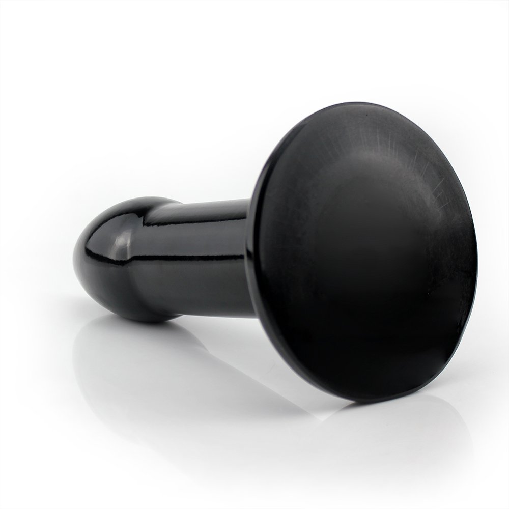 Plug Anal Grande Flexível Thunder 24 x 6,5cm Preto Brilhante | Foto 05