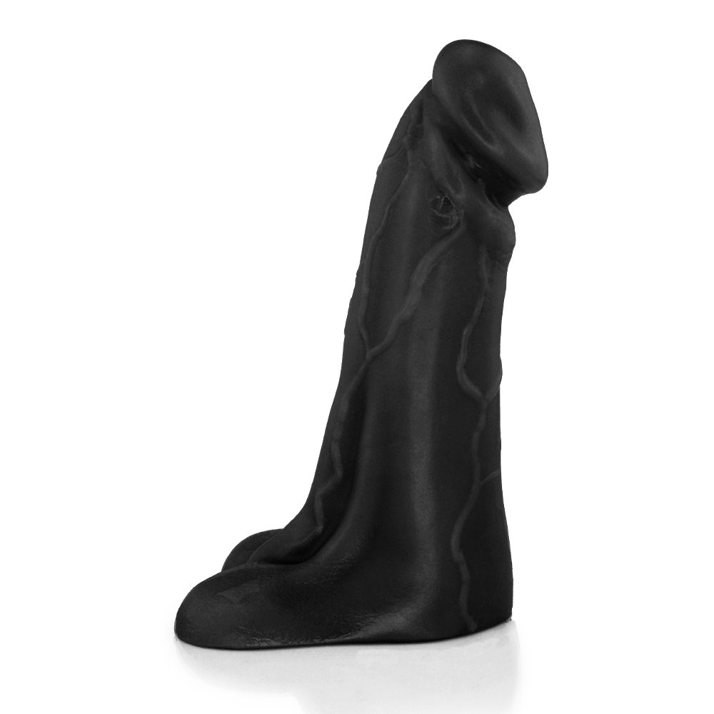 Pênis Realístico Flexível com Escroto Cedro 20,5 x 6cm Preto | Foto 08