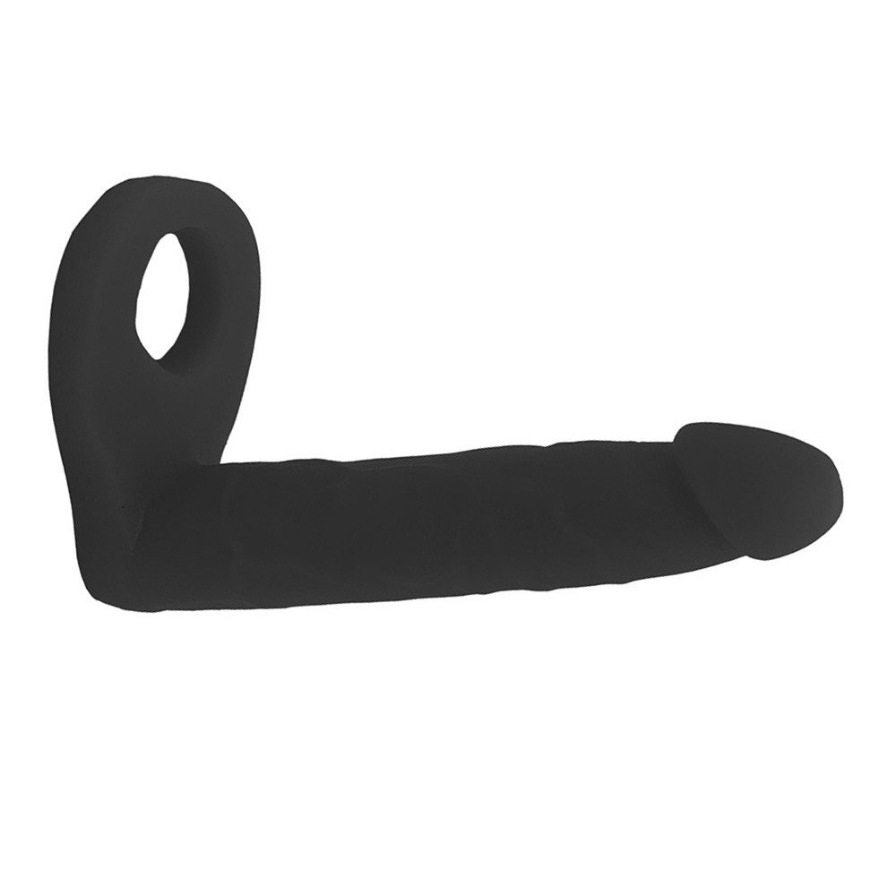 Anel Companheiro Real�stico M�dio 14 x 3cm Preto | Foto 04