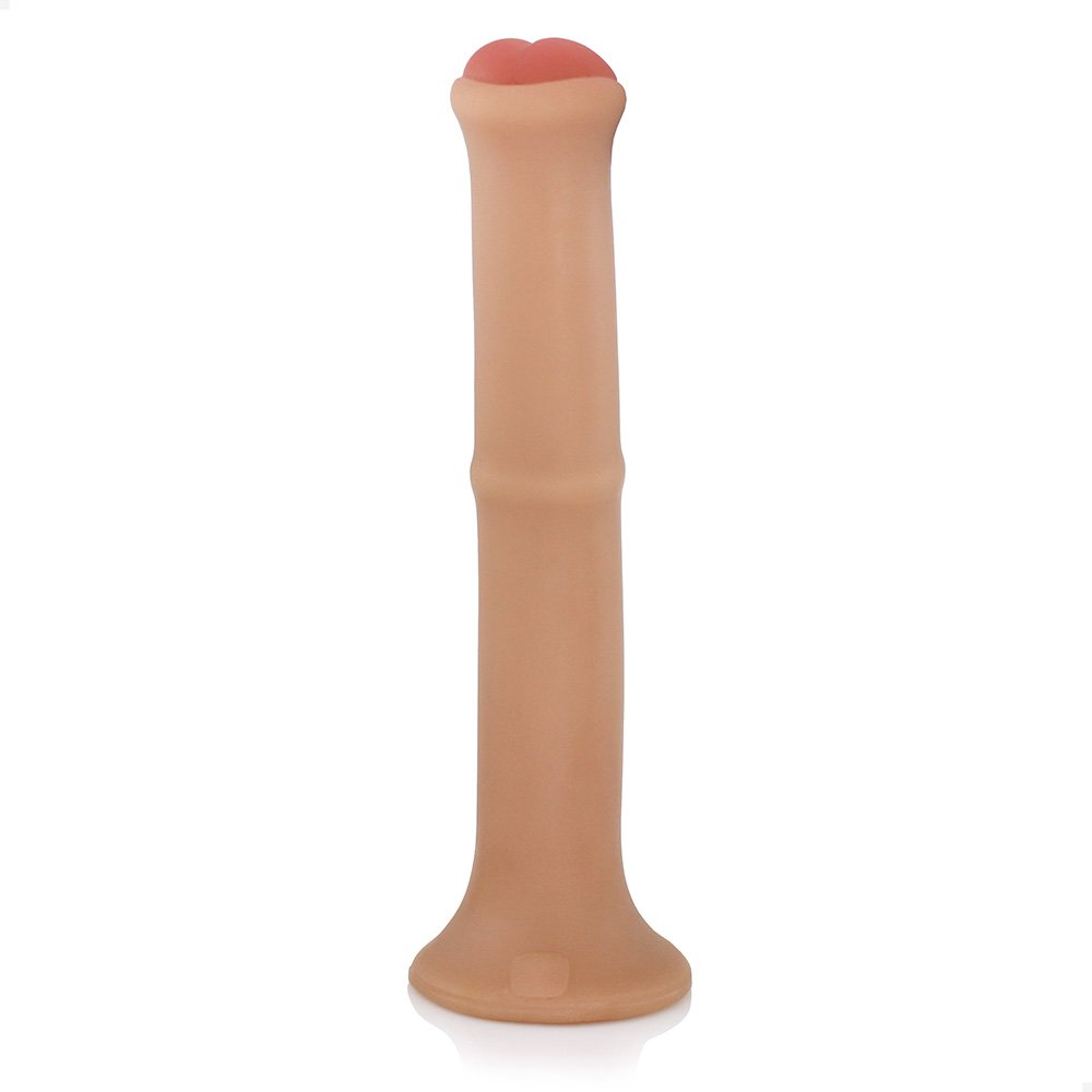 Pênis Gigante e Grosso Flexível Jamanta 34,5 x 5,8cm Bege | Foto 03
