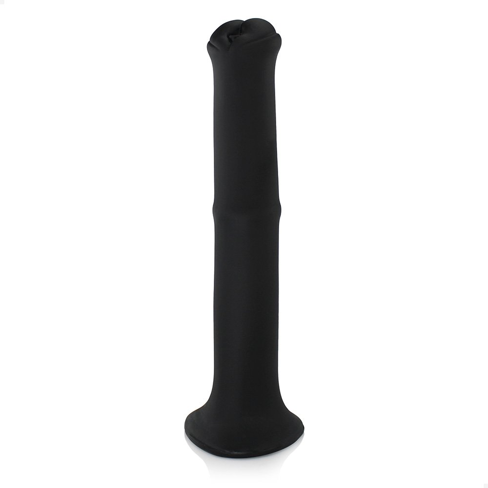 Pênis Gigante e Grosso Flexível Jamanta 34,5 x 5,8cm Preto | Foto 02