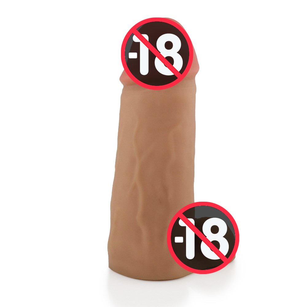 Pênis Gigante e Grosso em PVC Flexível com Escroto Thor 26 x 8cm Bege | Foto 03
