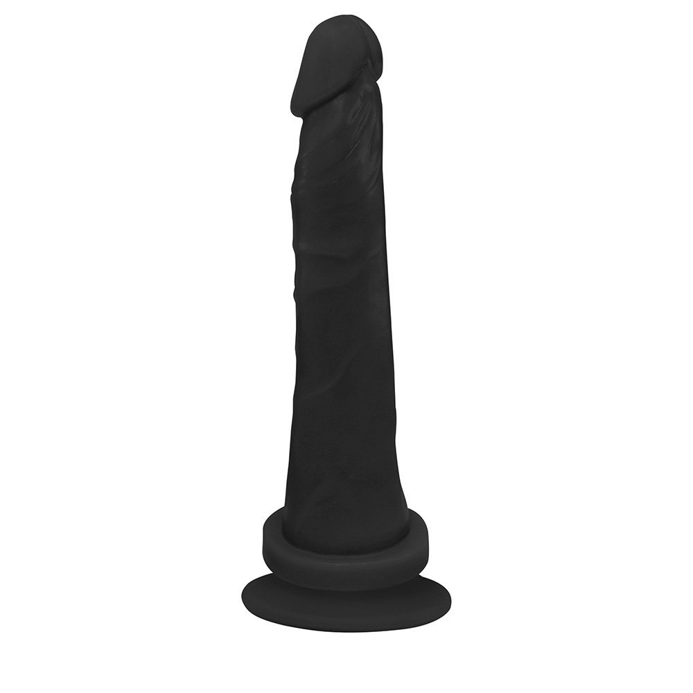 Pênis de Borracha Jueves com Ventosa 19 x 4,5cm Preto | Foto 04