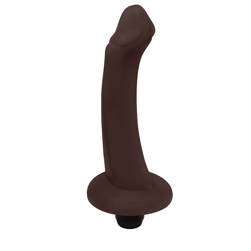 Pênis de Borracha Vacaciones com Vibrador 18 x 5cm Marrom | Foto 04