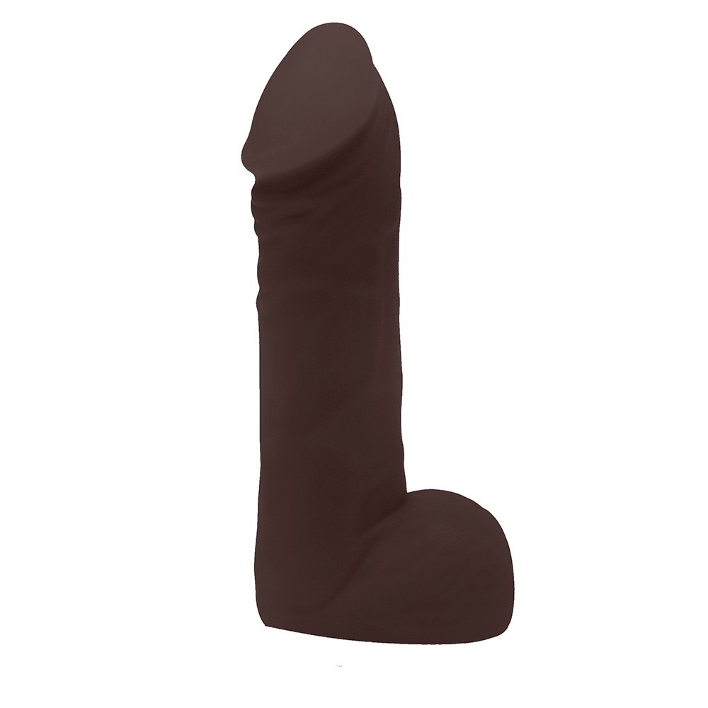 P�nis de Borracha Hefesto com Escroto 17 x 4cm Marrom | Foto 02