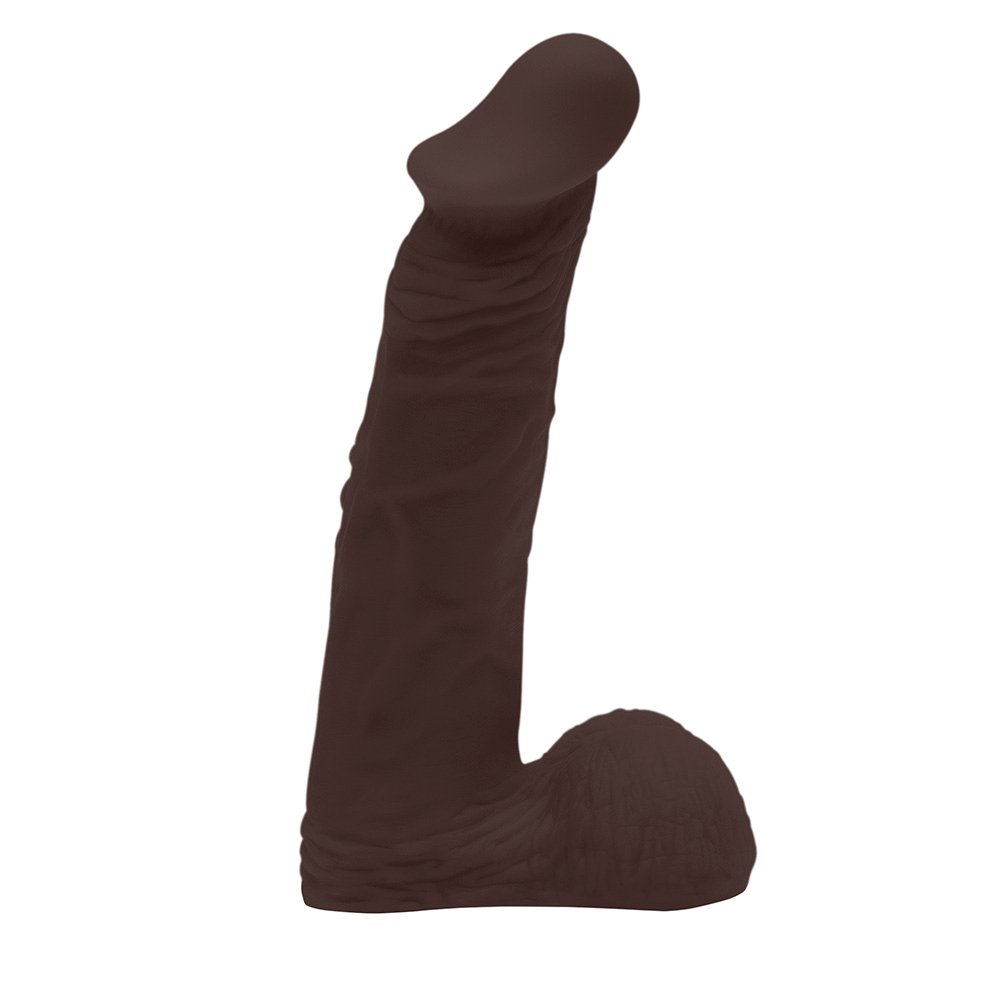 Pênis de Borracha Zeus com Escroto 20,5 x 4,5cm Marrom | Foto 02