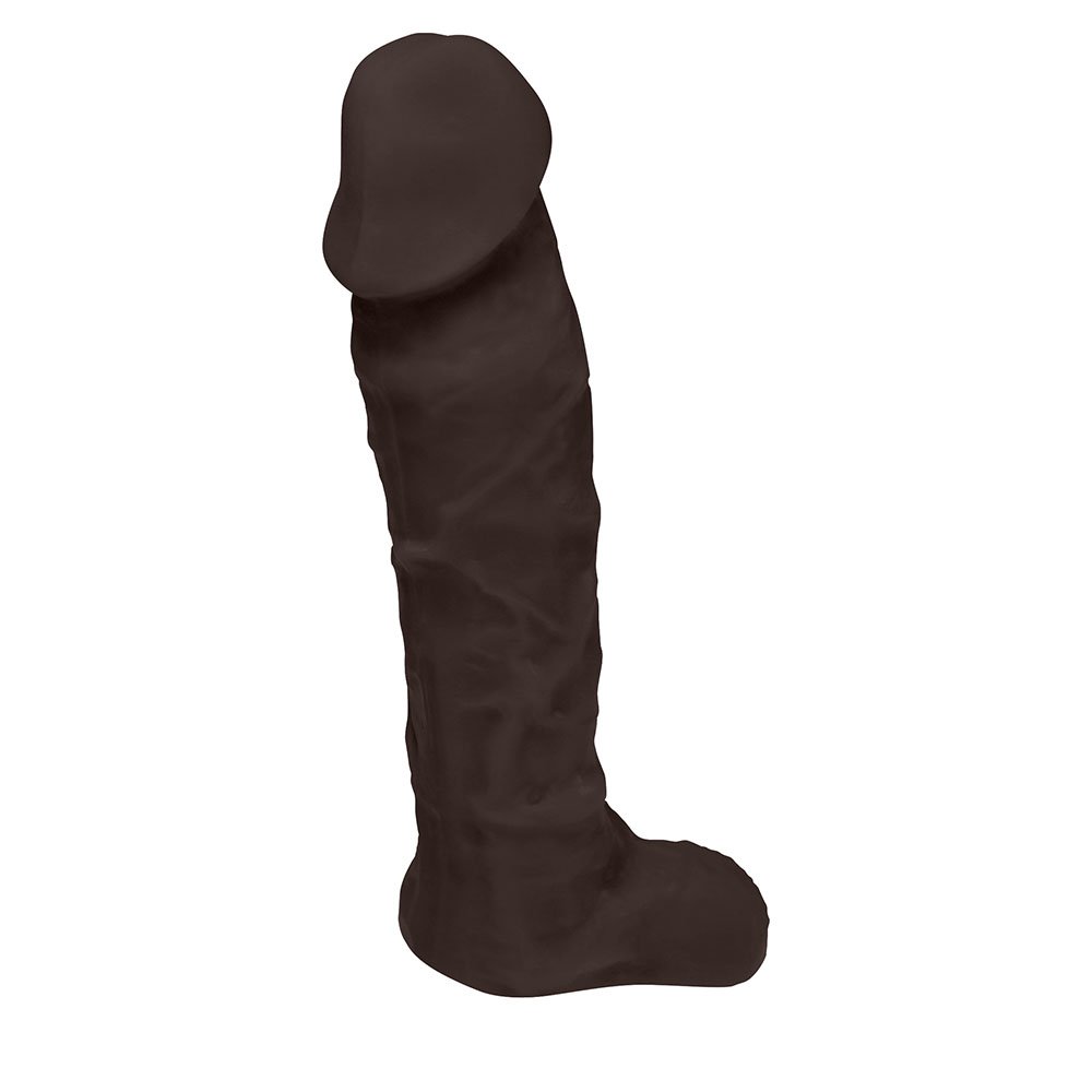 Pênis de Borracha Apolo com Escroto 20,5 x 4,5cm Marrom | Foto 03