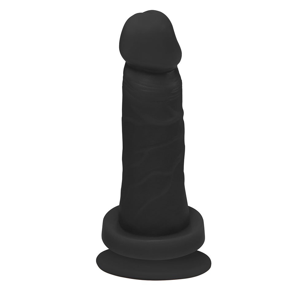 Pênis de Borracha Mimo com Ventosa 13,5 x 4cm Preto | Foto 04