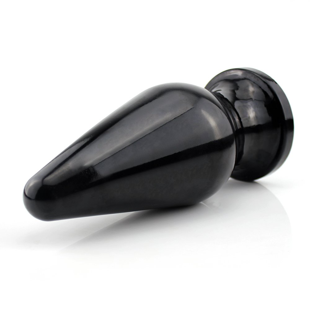 Plug Anal Gigante Flexível Sputinik 27,5 x 11,5cm Preto Brilhante | Foto 03