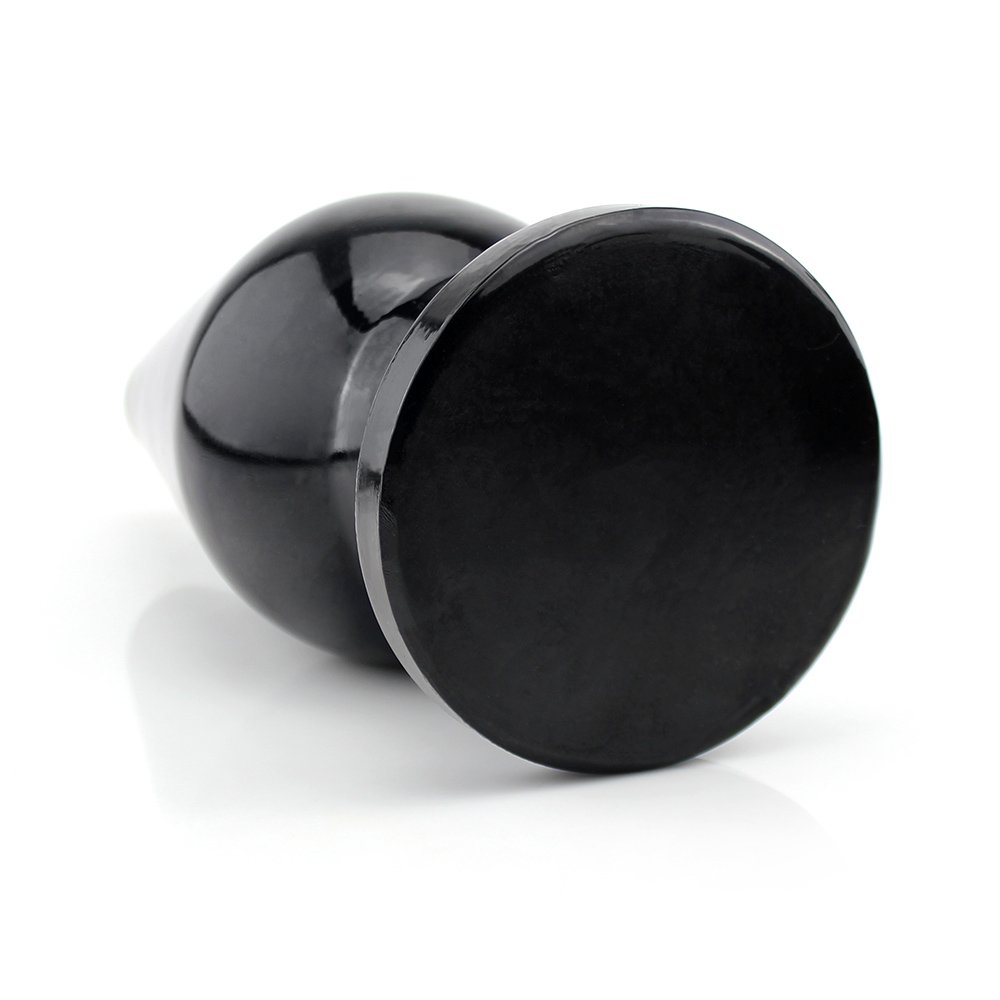 Plug Anal Gigante Flexível Sputinik 27,5 x 11,5cm Preto Brilhante | Foto 05