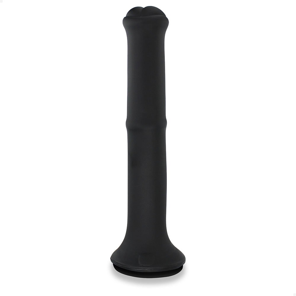 Pênis Gigante e Grosso Flexível Jamanta que Ejacula 34,5 x 5,8cm Preto | Foto 03