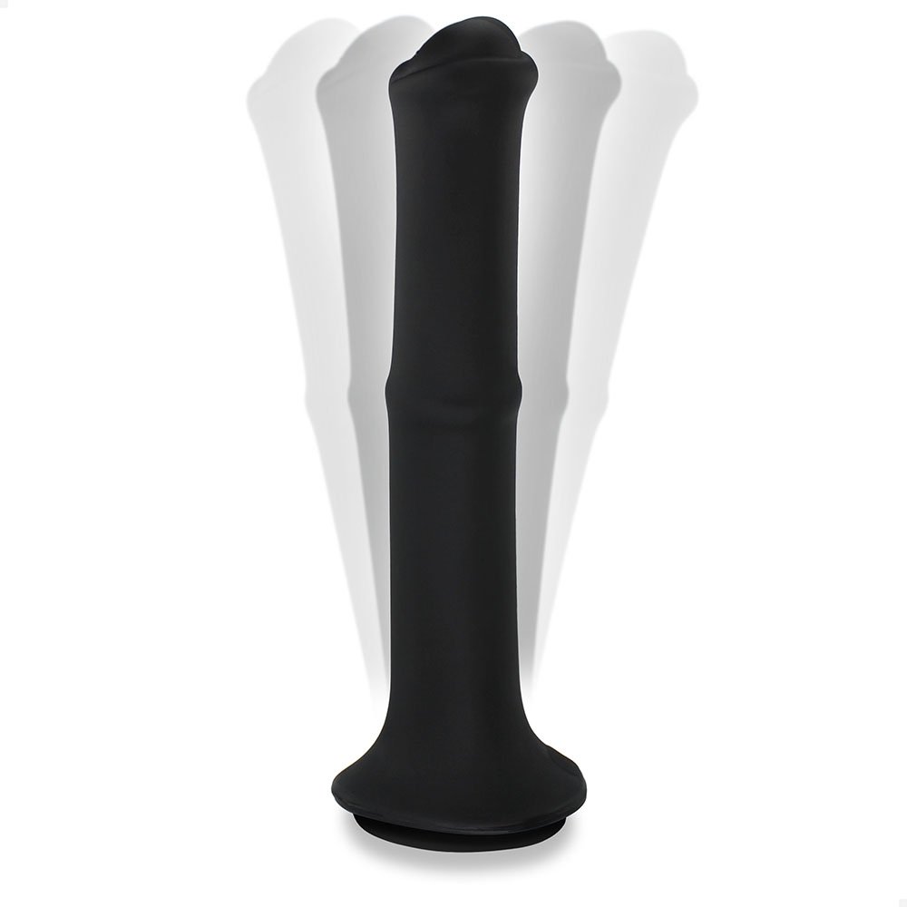 Pênis Gigante e Grosso Flexível Jamanta que Ejacula 34,5 x 5,8cm Preto | Foto 08