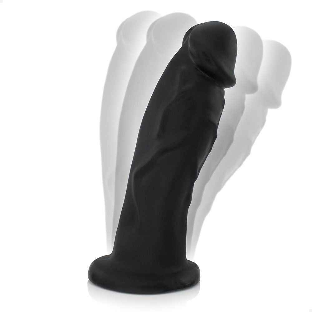 Pênis Gigante e Grosso Flexível Jeba 33,5 x 9,2cm Preto | Foto 08
