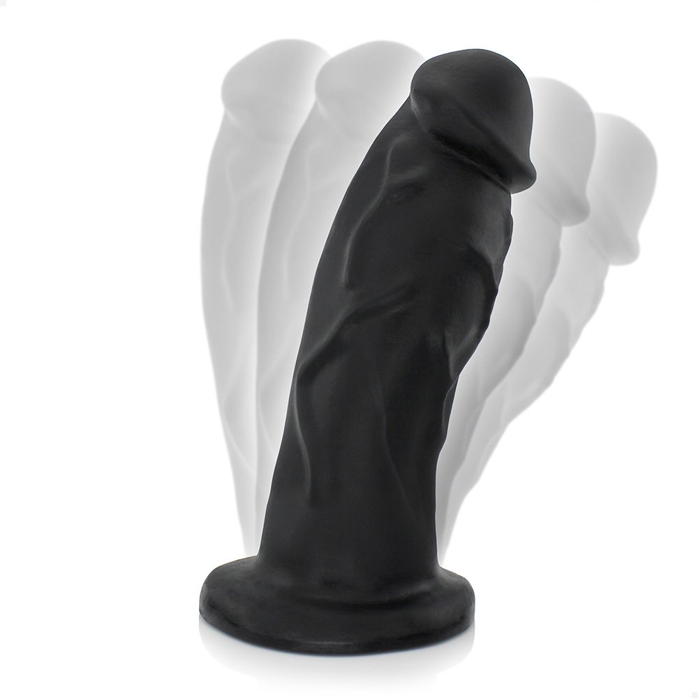 Pênis Gigante e Grosso Flexível Imenso 39 x 11,6cm Preto | Foto 08