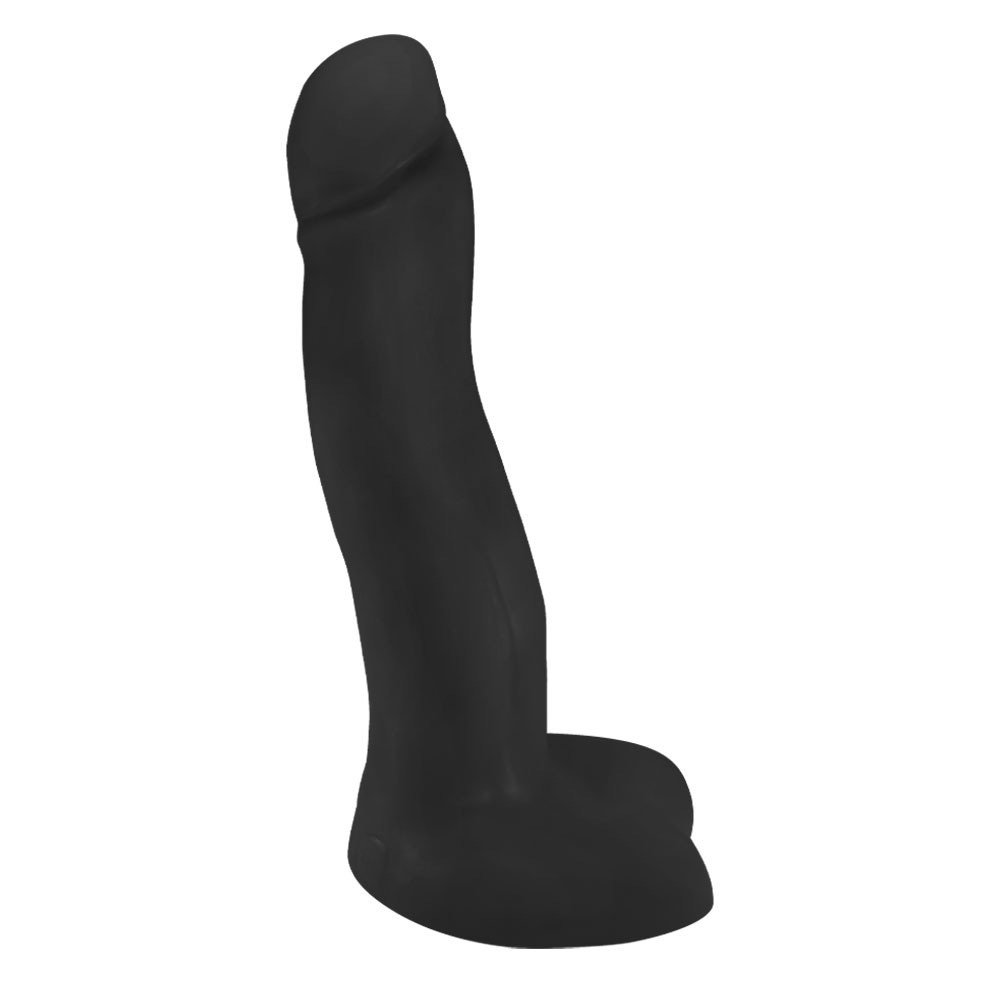 Pênis Gigante e Grosso Flexível com Escroto Anaconda 37 x 9cm Preto | Foto 03