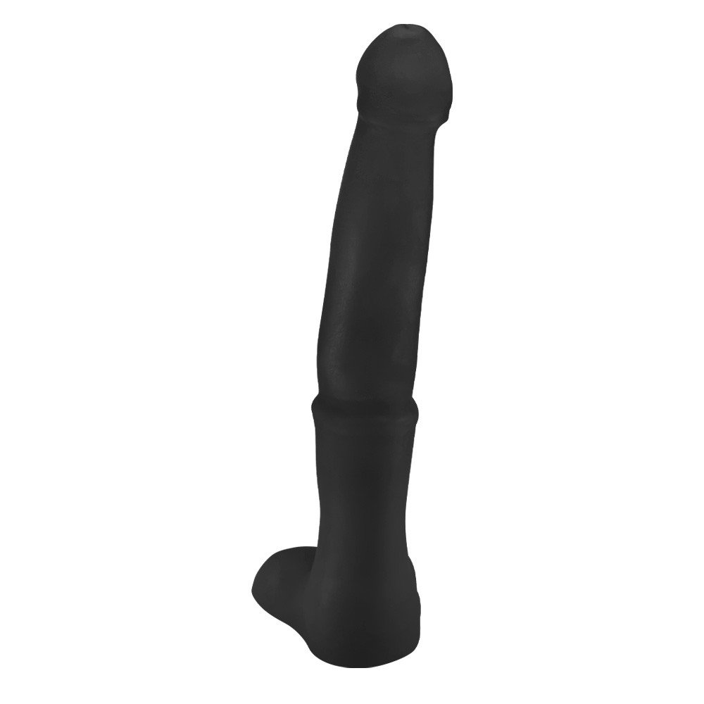 Pênis Gigante e Grosso Flexível com Escroto Minotauro 41 x 8,5cm Preto | Foto 04