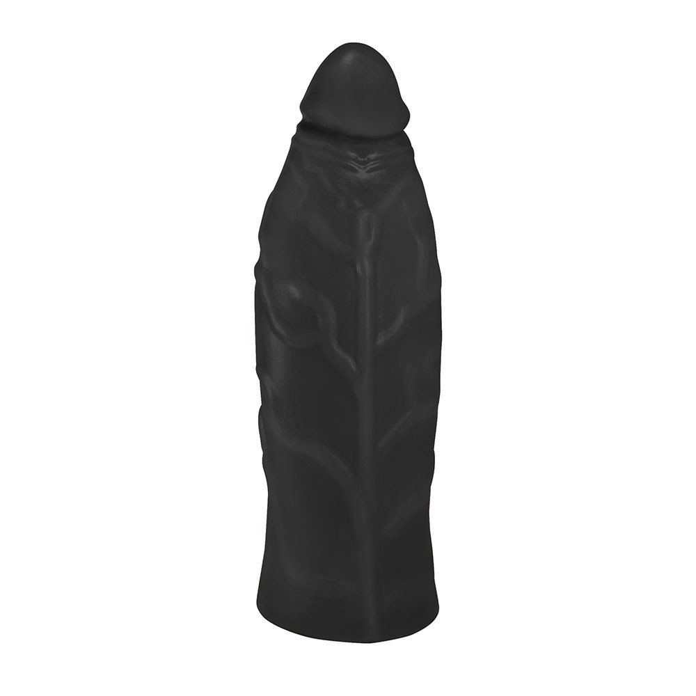 Pênis Gigante e Grosso Flexível com Cinta Jatobão 27 X 8cm Preto | Foto 04