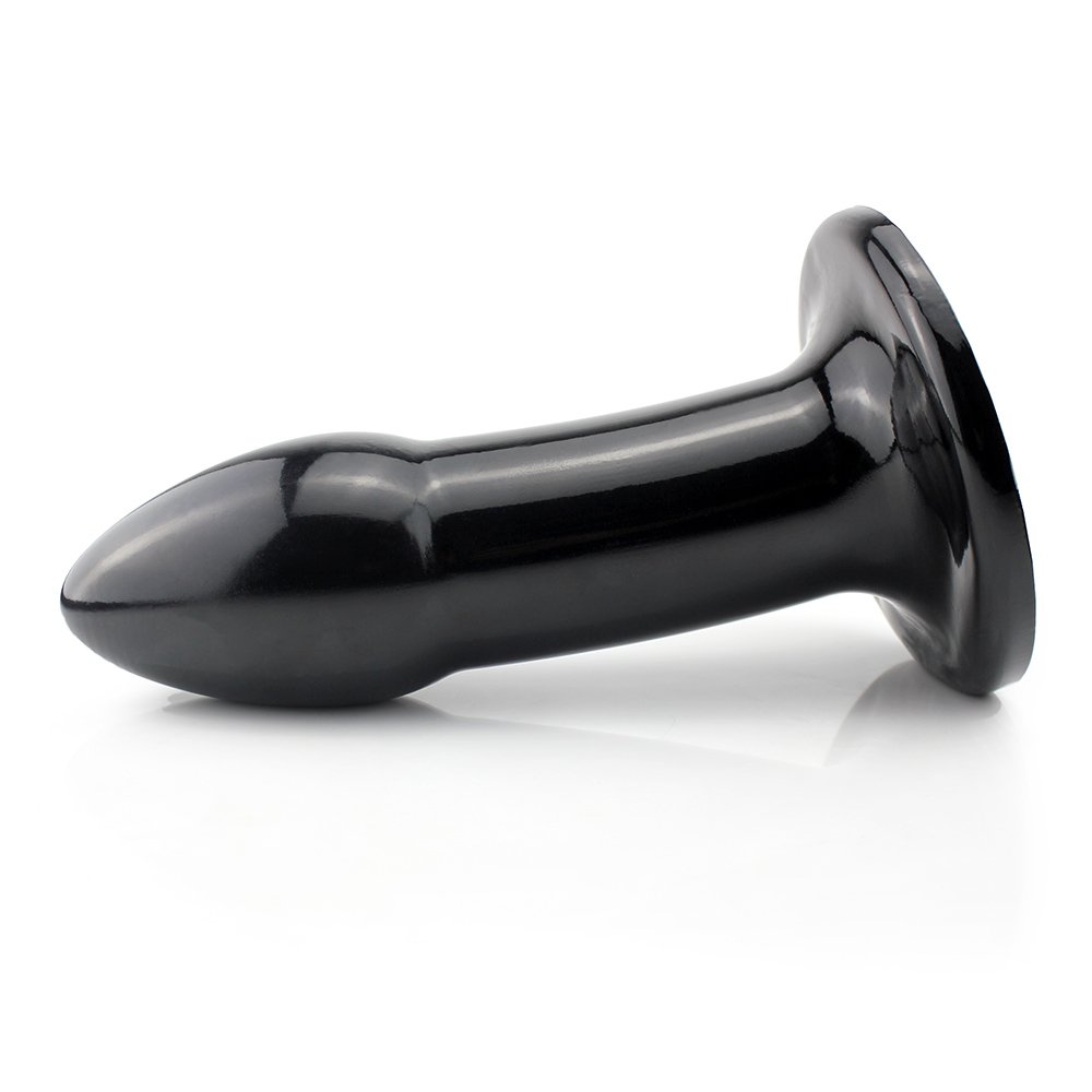 Plug Anal Gigante Flexível Atlas 35 x 11cm Preto Brilhante | Foto 04