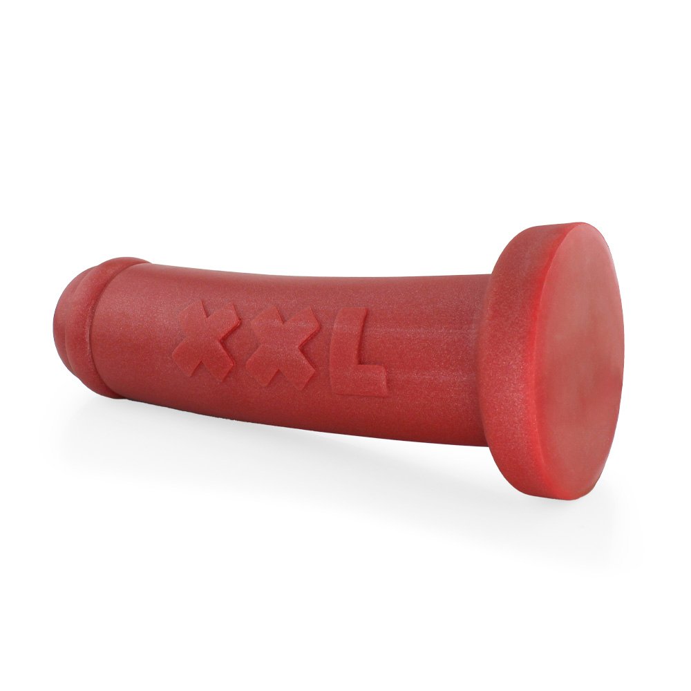 Plug Anal Gigante XXL - PVC Flexível 31 x 8cm Vermelho | Foto 03