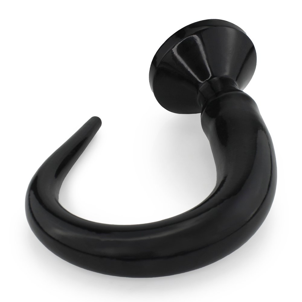 Plug Anal Gigante Intruder - PVC Flexível 59 x 5,5cm Preto | Foto 04
