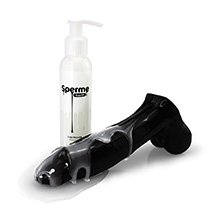 Lubrificante a Base de Água e Silicone de Longa Duração Imitando o Semen
