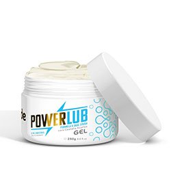 Lubrificante Corporal Base de Água Ultra Consistente PowerLub Gel 250g