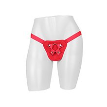 Cinta Peniana de Neoprene Ajustável na Frente e Atrás Fetiche